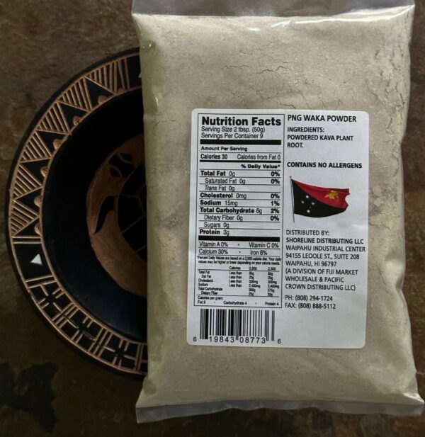 Tikaram's Premium Papua New Guinea (PNG) Kava Waka Powder, 1/2lb (8oz) - Image 2
